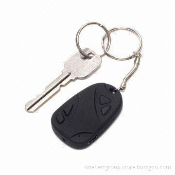 Video Recorder Camera in Car Keychain Shape, VGA, Very Convenient to Carry
